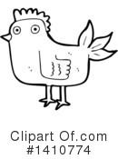 Hen Clipart #1410774 by lineartestpilot