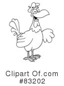 Hen Clipart #83202 by Hit Toon