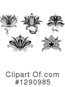Henna Clipart #1290985 by Vector Tradition SM