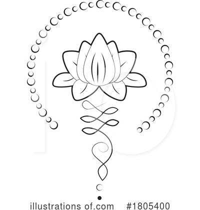 Royalty-Free (RF) Henna Clipart Illustration by Vitmary Rodriguez - Stock Sample #1805400