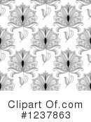 Henna Flower Clipart #1237863 by Vector Tradition SM