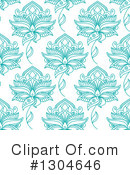 Henna Flower Clipart #1304646 by Vector Tradition SM