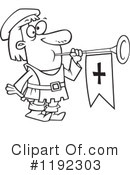 Herald Clipart #1192303 by toonaday