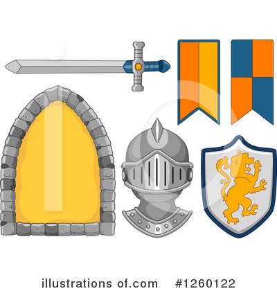 Royalty-Free (RF) Heraldry Clipart Illustration by BNP Design Studio - Stock Sample #1260122