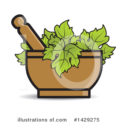 Mortar And Pestle Clipart #1429275 by Lal Perera