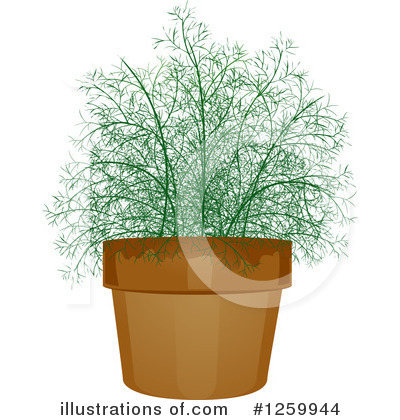 Potted Plant Clipart #1259944 by BNP Design Studio