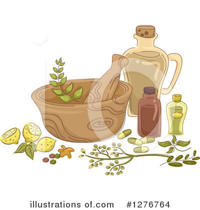 Royalty-Free (RF) Herbs Clipart Illustration by BNP Design Studio - Stock Sample #1276764