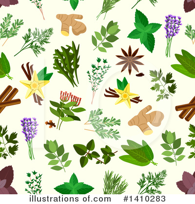 Royalty-Free (RF) Herbs Clipart Illustration by Vector Tradition SM - Stock Sample #1410283