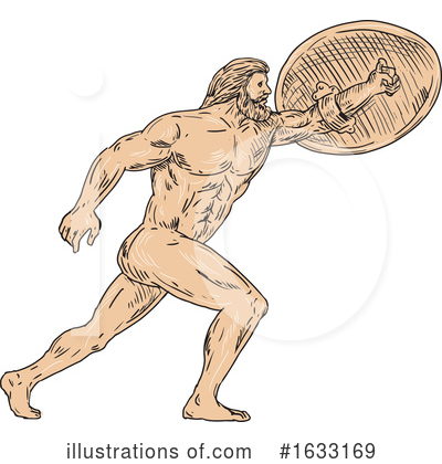 Royalty-Free (RF) Hercules Clipart Illustration by patrimonio - Stock Sample #1633169