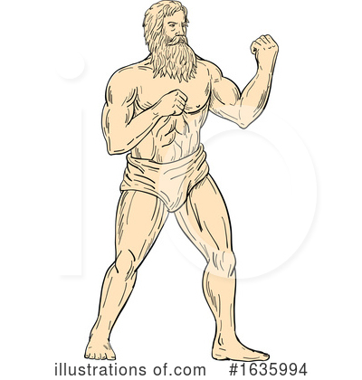 Royalty-Free (RF) Hercules Clipart Illustration by patrimonio - Stock Sample #1635994