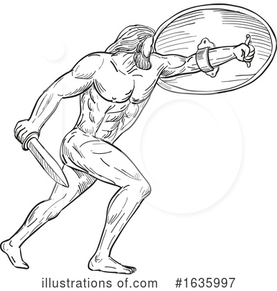 Royalty-Free (RF) Hercules Clipart Illustration by patrimonio - Stock Sample #1635997