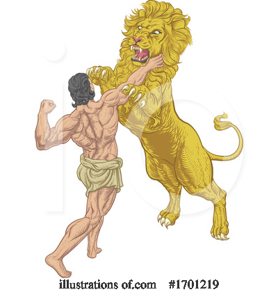 Royalty-Free (RF) Hercules Clipart Illustration by AtStockIllustration - Stock Sample #1701219