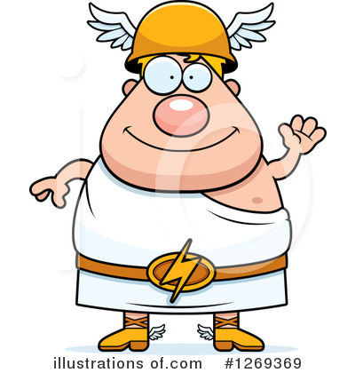 Royalty-Free (RF) Hermes Clipart Illustration by Cory Thoman - Stock Sample #1269369
