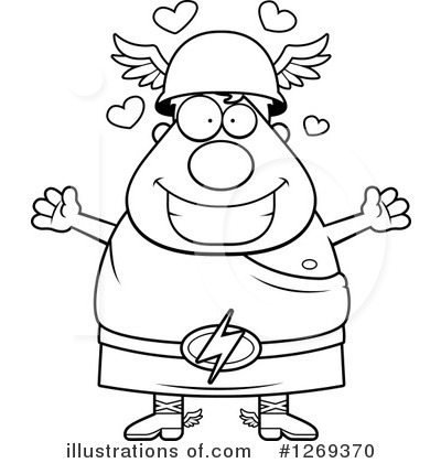 Royalty-Free (RF) Hermes Clipart Illustration by Cory Thoman - Stock Sample #1269370