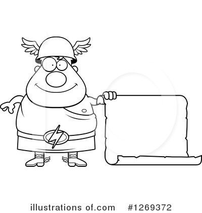 Royalty-Free (RF) Hermes Clipart Illustration by Cory Thoman - Stock Sample #1269372