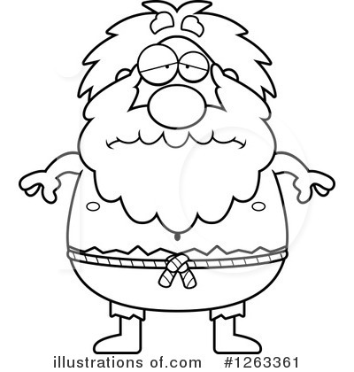 Royalty-Free (RF) Hermit Clipart Illustration by Cory Thoman - Stock Sample #1263361