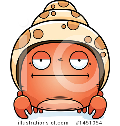 Hermit Crab Clipart #1451054 by Cory Thoman