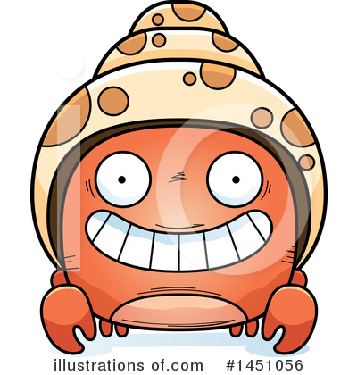 Royalty-Free (RF) Hermit Crab Clipart Illustration by Cory Thoman - Stock Sample #1451056