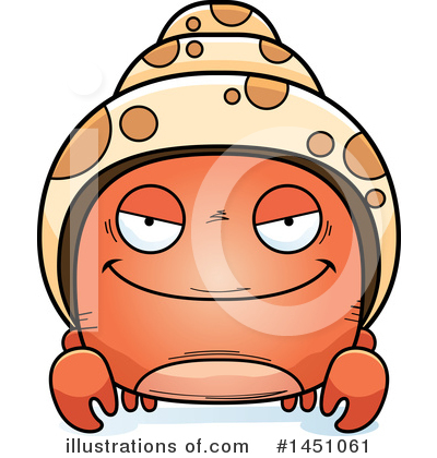 Hermit Crab Clipart #1451061 by Cory Thoman