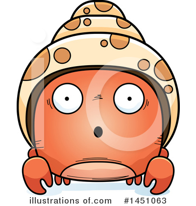 Royalty-Free (RF) Hermit Crab Clipart Illustration by Cory Thoman - Stock Sample #1451063