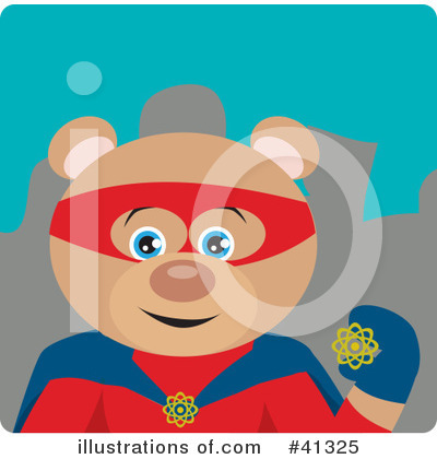 Bear Character Clipart #41325 by Dennis Holmes Designs