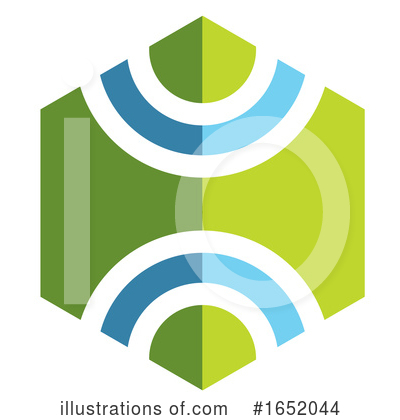 Royalty-Free (RF) Hexagon Clipart Illustration by Lal Perera - Stock Sample #1652044