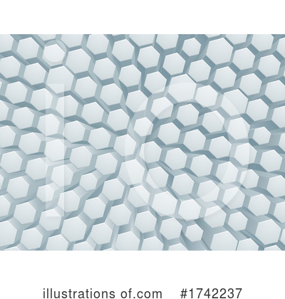 Hexagon Clipart #1742237 by AtStockIllustration