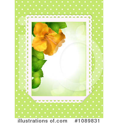 Royalty-Free (RF) Hibiscus Clipart Illustration by elaineitalia - Stock Sample #1089831