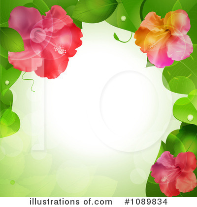 Royalty-Free (RF) Hibiscus Clipart Illustration by elaineitalia - Stock Sample #1089834