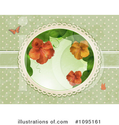 Royalty-Free (RF) Hibiscus Clipart Illustration by elaineitalia - Stock Sample #1095161