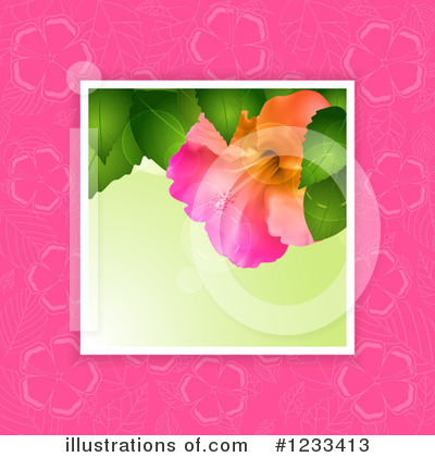 Royalty-Free (RF) Hibiscus Clipart Illustration by elaineitalia - Stock Sample #1233413