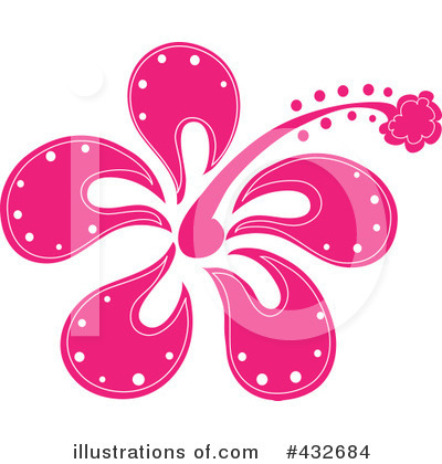 Hibiscus Clipart #432684 by Pams Clipart