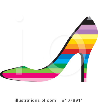 Royalty-Free (RF) High Heel Clipart Illustration by Lal Perera - Stock Sample #1078911