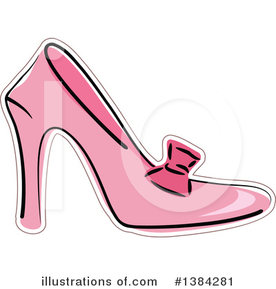 Royalty-Free (RF) High Heel Clipart Illustration by BNP Design Studio - Stock Sample #1384281