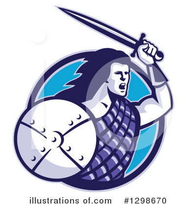 Highlander Clipart #1298670 by patrimonio