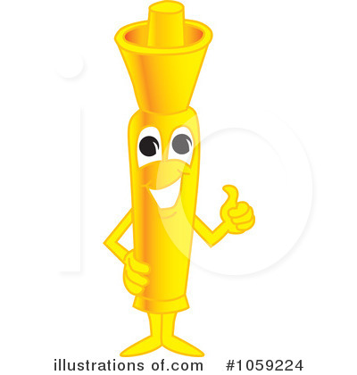 Royalty-Free (RF) Highlighter Clipart Illustration by Mascot Junction - Stock Sample #1059224