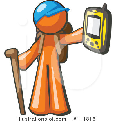 Royalty-Free (RF) Hiking Clipart Illustration by Leo Blanchette - Stock Sample #1118161