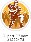 Hiking Clipart #1292478 by patrimonio