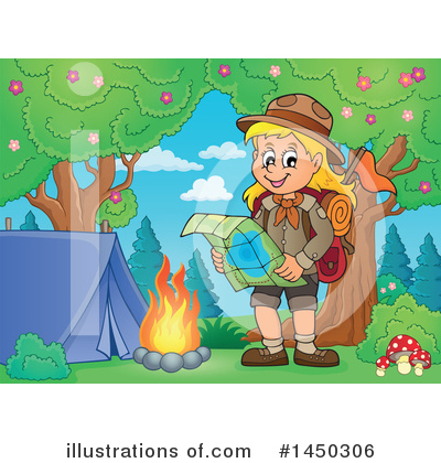 Hiker Clipart #1450306 by visekart