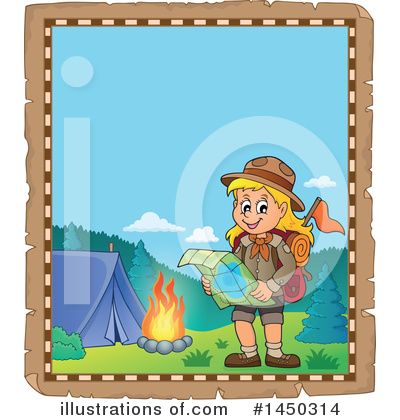 Hiker Clipart #1450314 by visekart