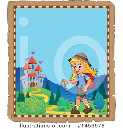 Royalty-Free (RF) Hiking Clipart Illustration by visekart - Stock Sample #1453978