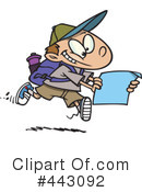 Hiking Clipart #443092 by toonaday