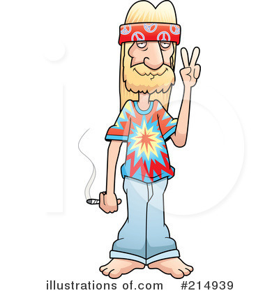 Hippie Clipart #214939 by Cory Thoman