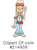 Hippie Clipart #214939 by Cory Thoman
