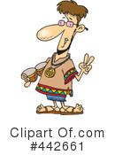 Hippie Clipart #442661 by toonaday