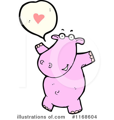 Hippo Clipart #1168604 by lineartestpilot