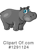 Hippo Clipart #1291124 by Vector Tradition SM