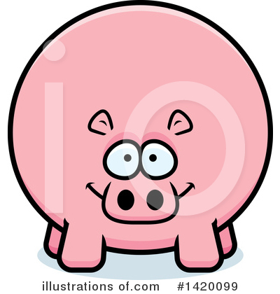 Royalty-Free (RF) Hippo Clipart Illustration by Cory Thoman - Stock Sample #1420099