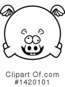 Hippo Clipart #1420101 by Cory Thoman