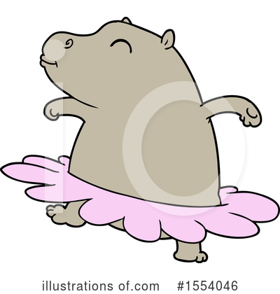 Hippo Clipart #1554046 by lineartestpilot